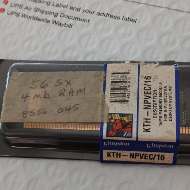 Kingston 16MB 168-Pin SDRAM DIMM PC-66 Memory Module KTH-NPVEC/16