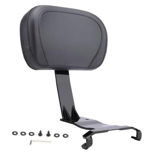Black Motorcycle Rear Passenger Backrest Fits Can-Am Ryker 600/900/Rally