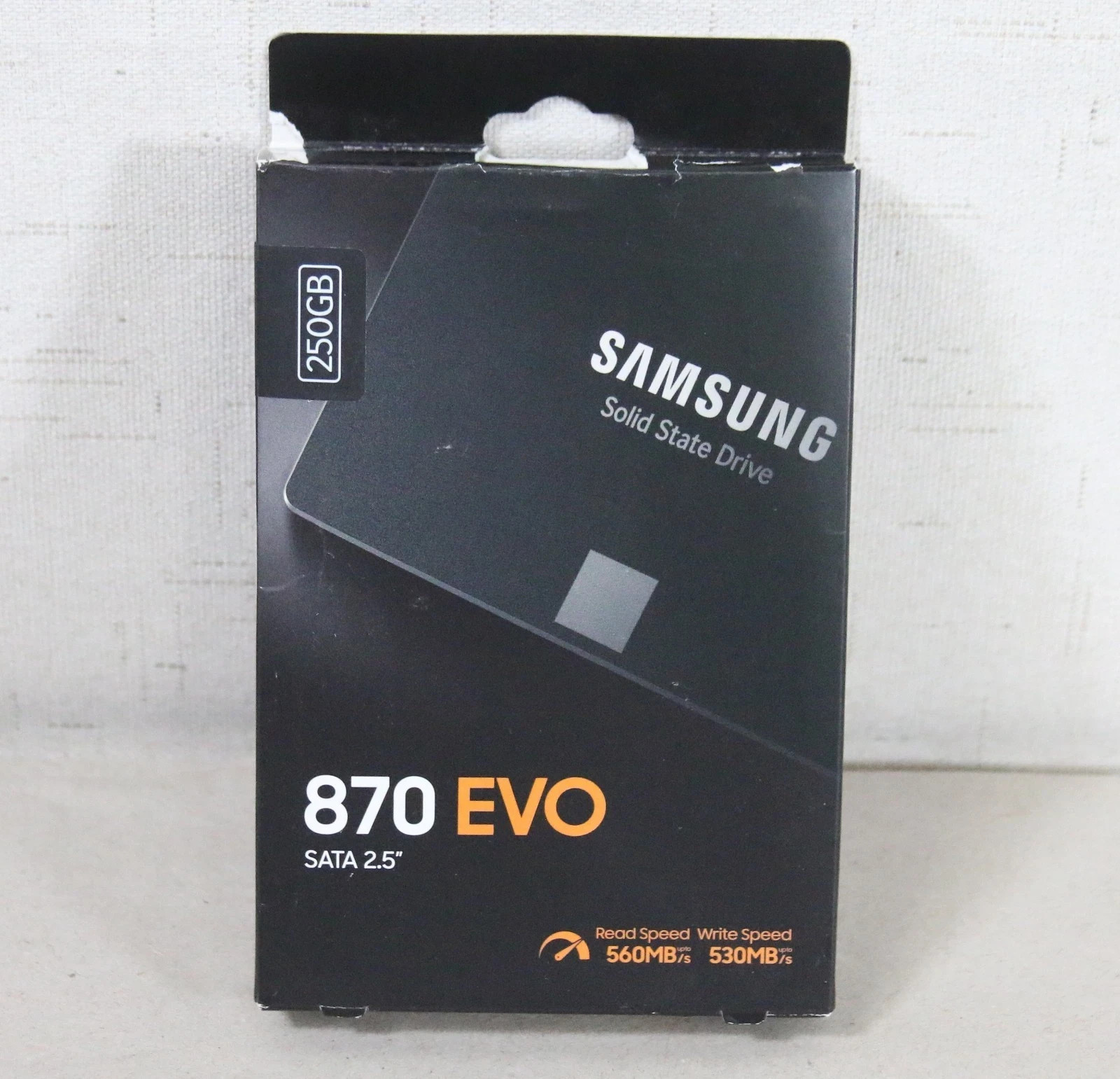 Samsung SSD 870 EVO 250GB SATA 2.5" Solid State Drive MZ-77E250 Open Box
