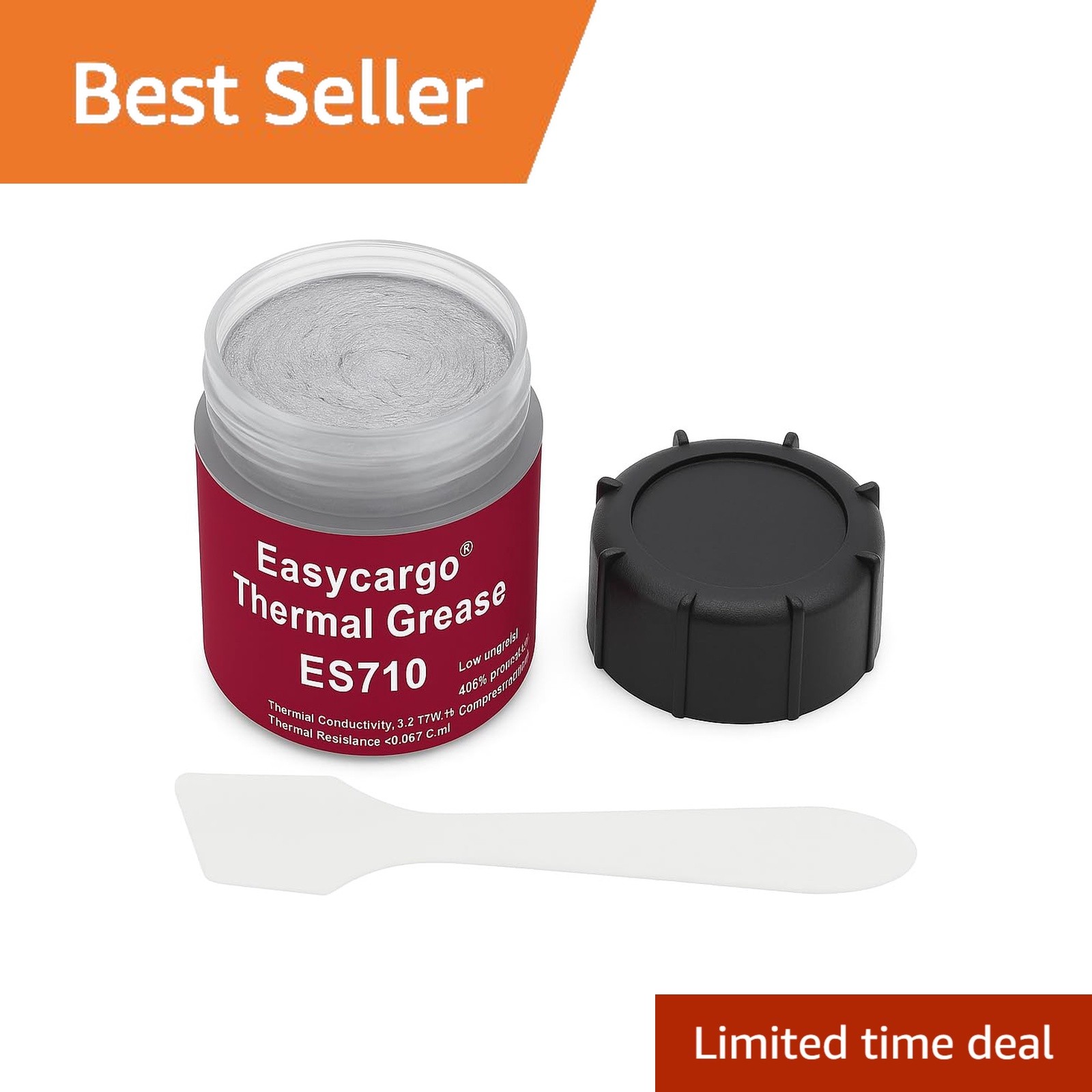 Easycargo 20g Silver Thermal Paste Grease CPU GPU Heatsink