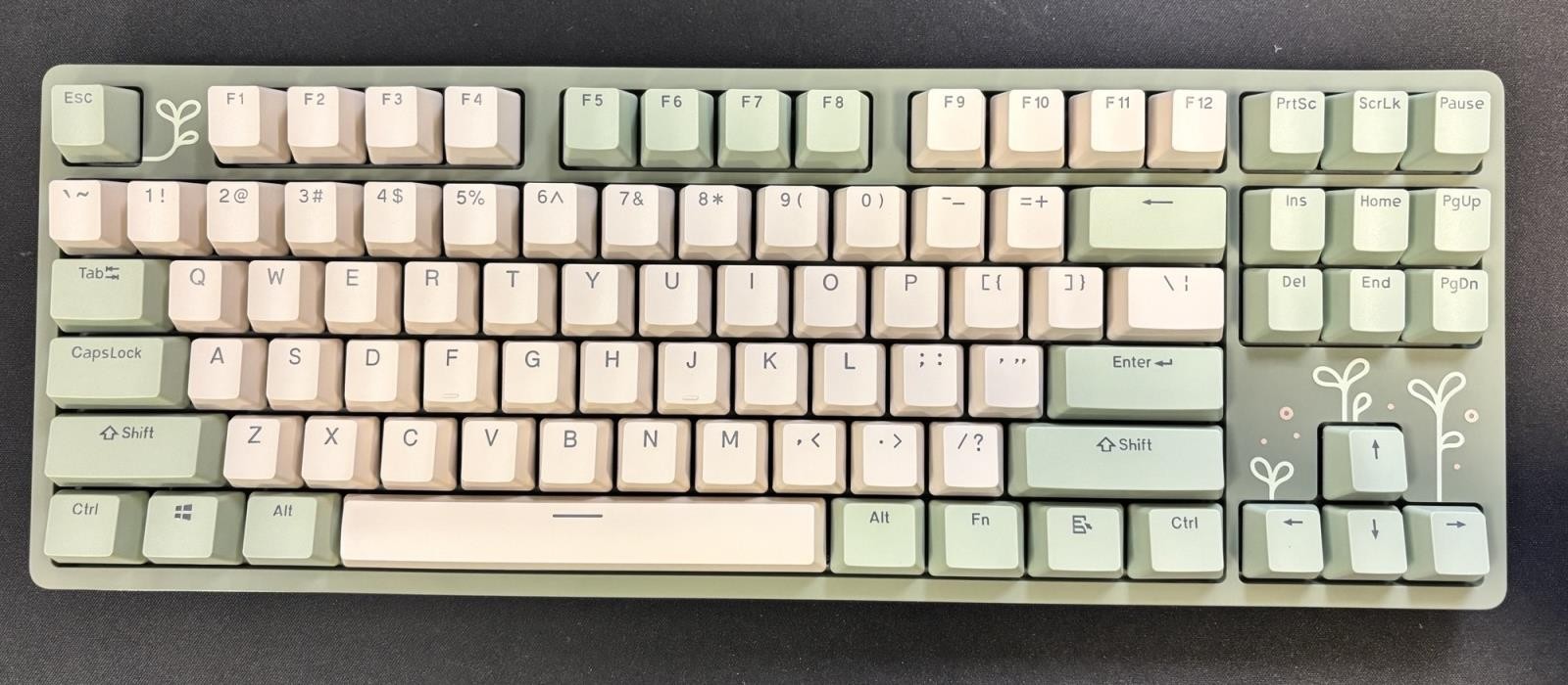 DROP Expression Series Shinai TKL Wired Mechanical Keyboard- Green Holy Panda X