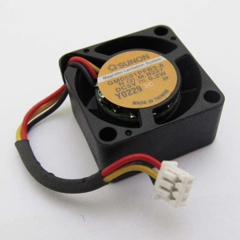 10pcs SUNON GM0501PFB3-8 5V 0.2W 20mm x20x10mm 2010 Mini DC Fan 3pin Connector