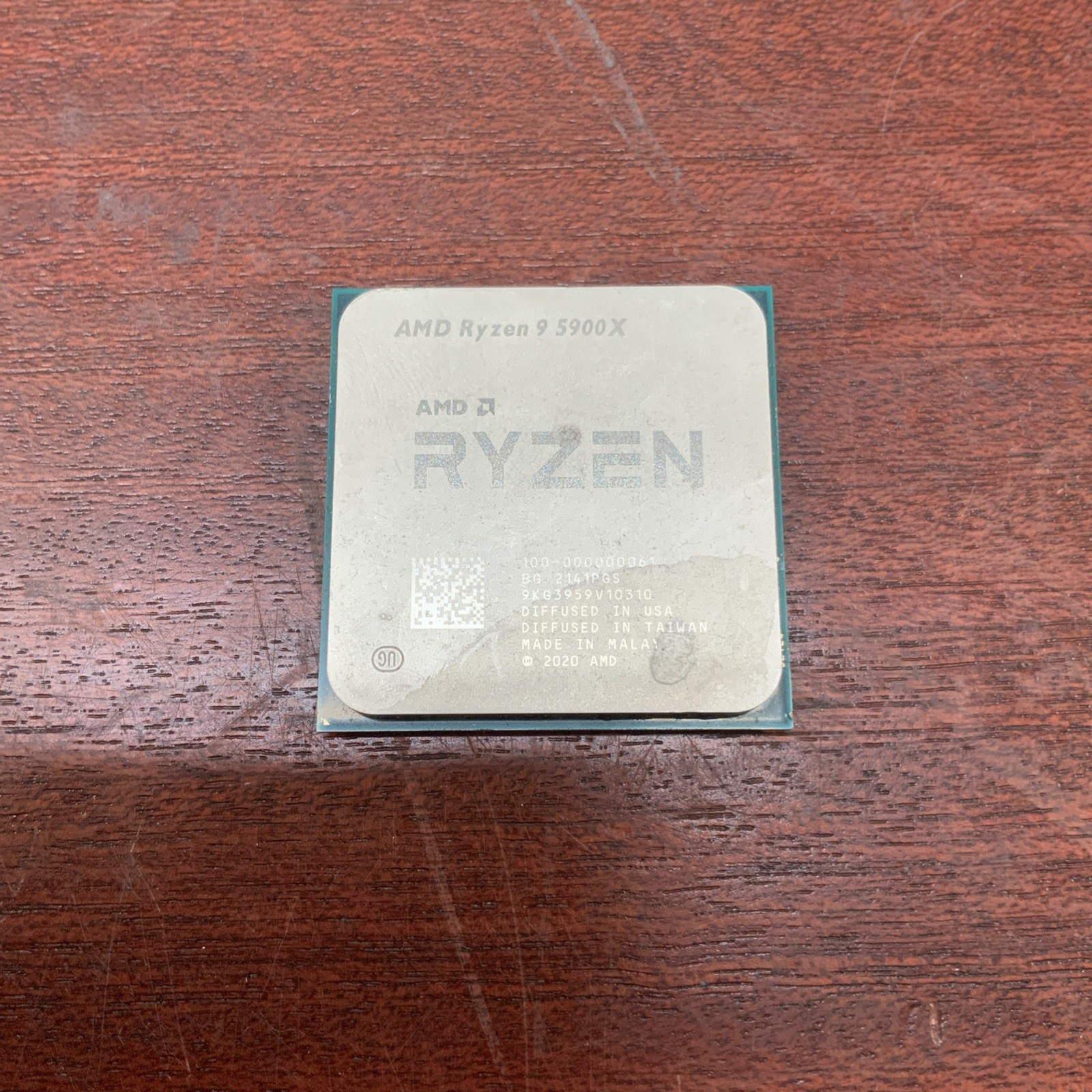 *FOR PARTS* AMD Ryzen 9 5900X CPU BENT PINS UNTESTED