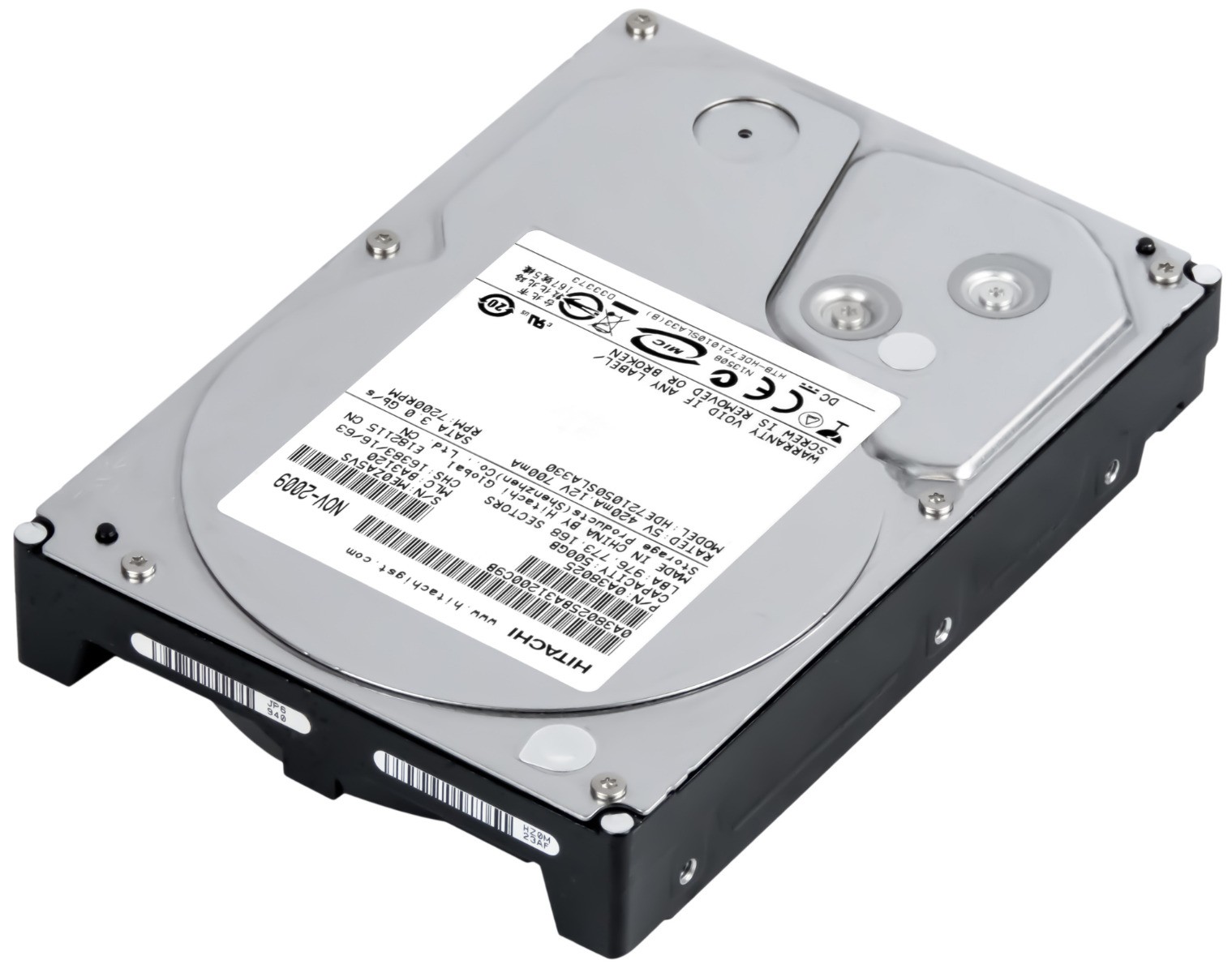 HITACHI DeskStar E7K1000 HDE721050SLA330 500GB 7.2K 32MB SATA II 3.5''