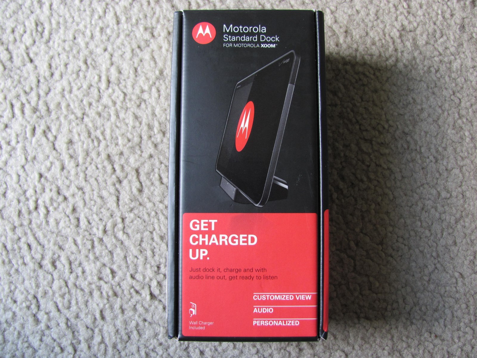 GENUINE Motorola Standard Dock for MOTOROLA XOOM 89444N Brand New 