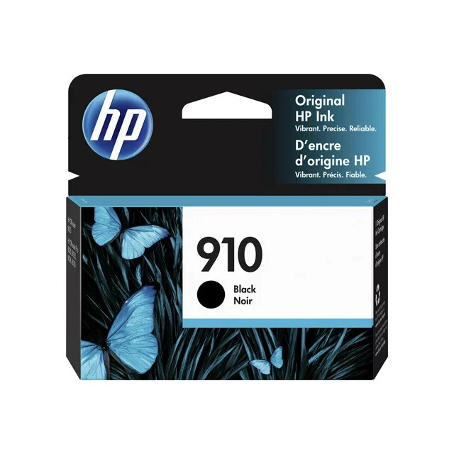HP 910 3YL61AN Black Ink Cartridge Genuine  Exp. 1/2025