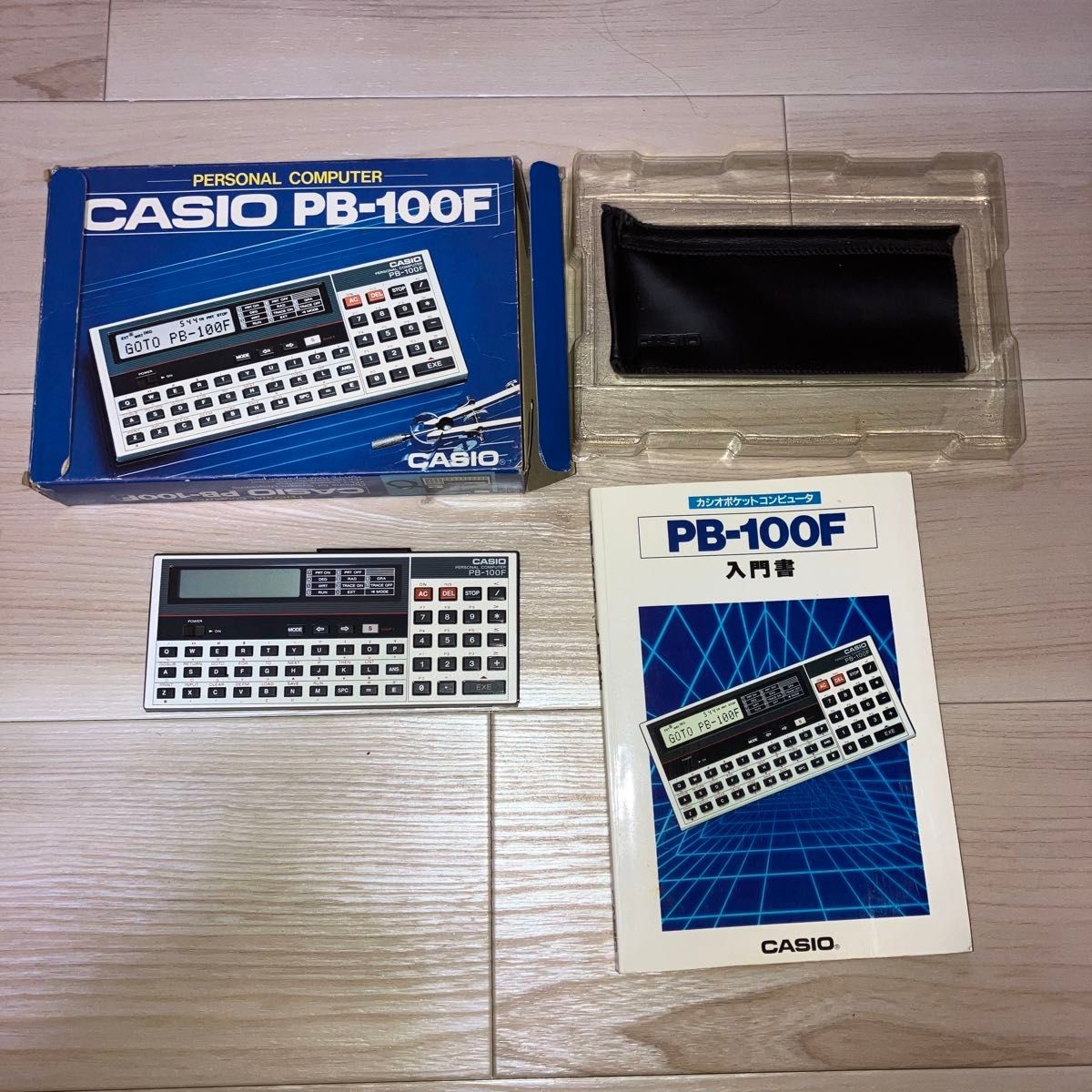 CASIO PB-100F Pocket Computer Vintage Model Untested