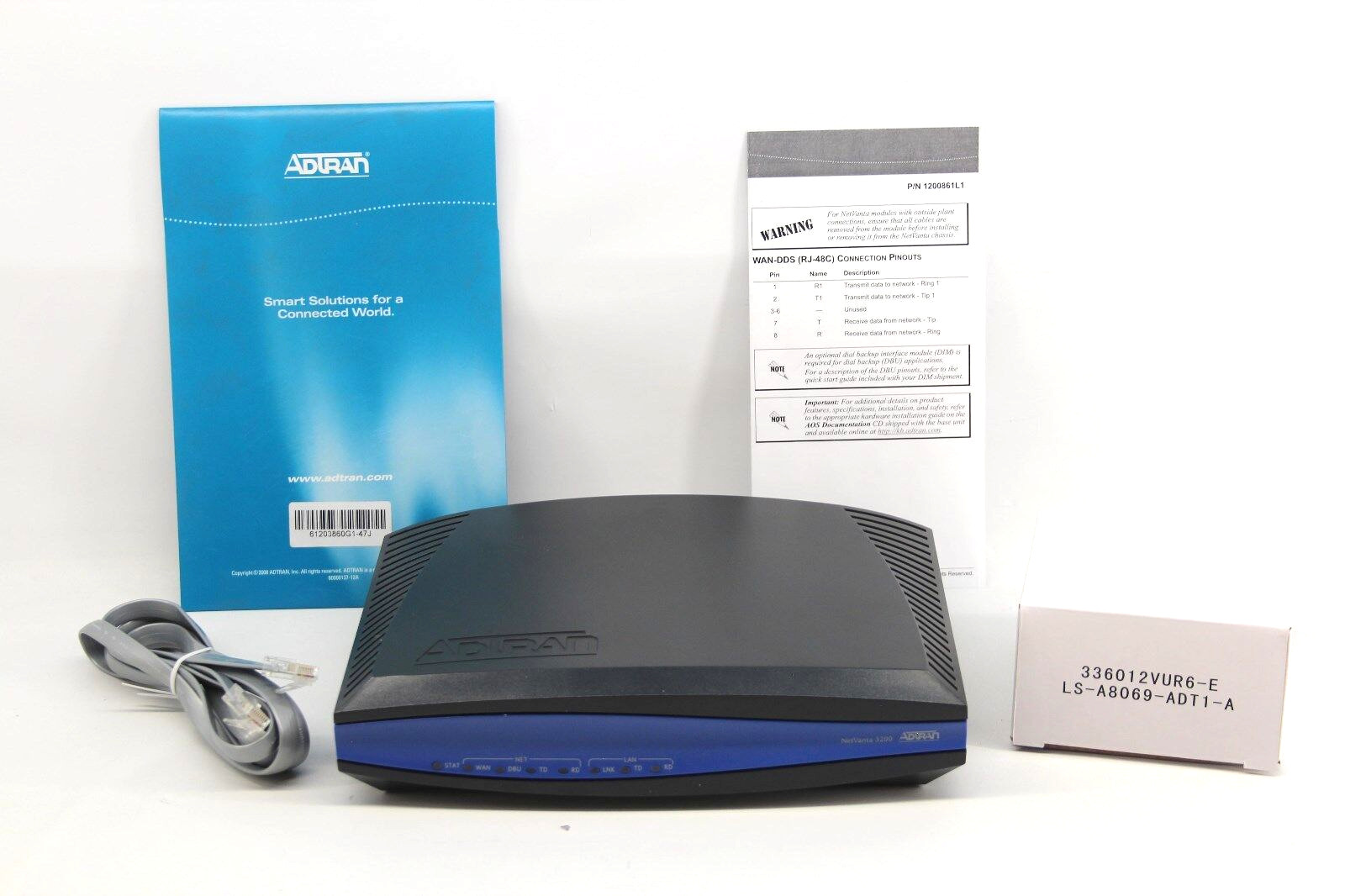 Adtran NetVanta 3200 56k/64k Router 4200861L1 NEW RETAIL BOX W/ ALL ACCESSORIES