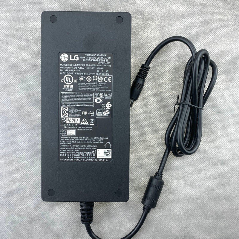 Original LG Monitor Switching AC Adapter ADS-360RLB-20-1 20V 18A 360W 1200360E