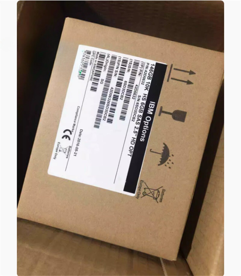 IBM 00WG690 00WG691 600GB SAS 10K 12GBPS 2.5" G3HS X3650M5 Hard Drive