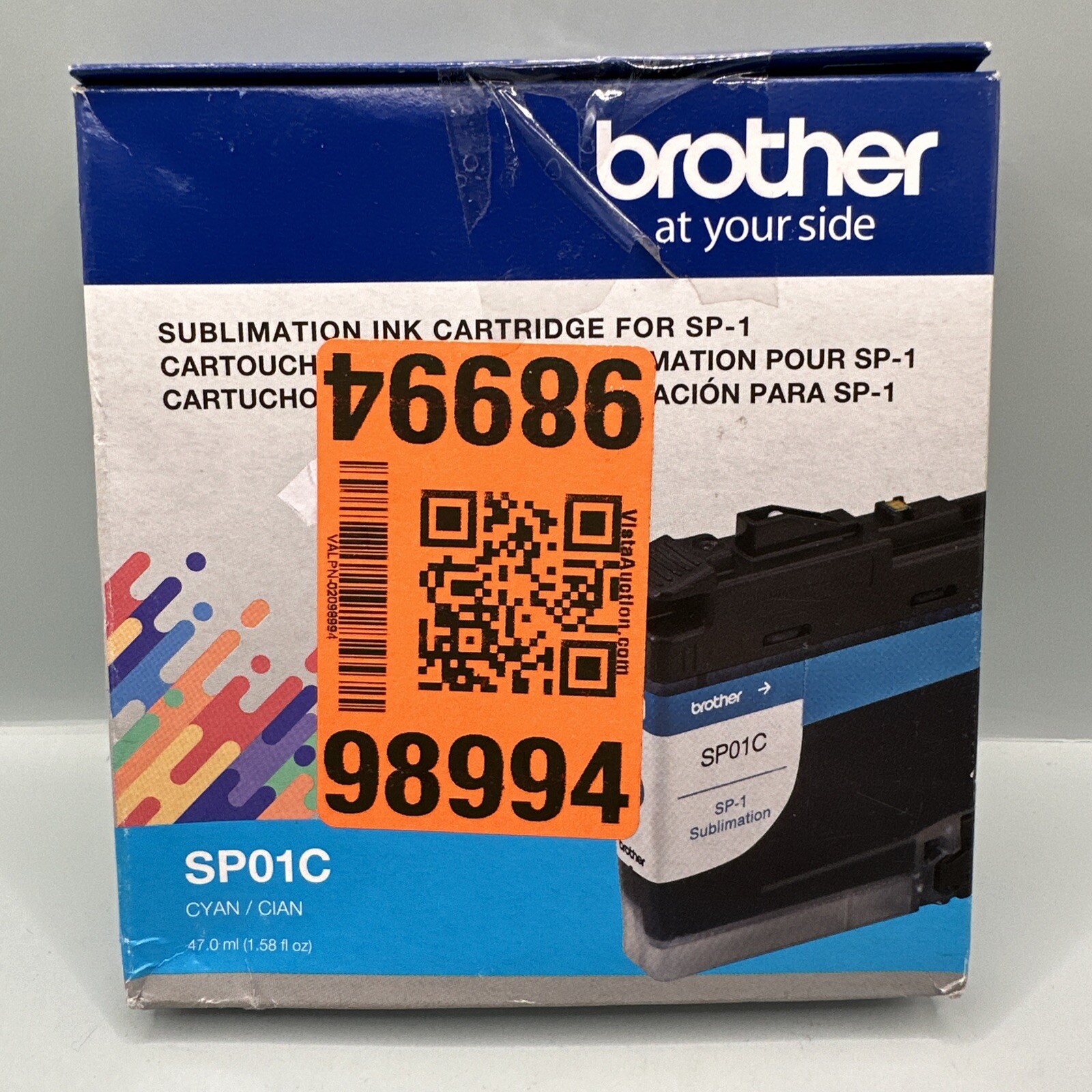 Genuine Brother  SP01C Standard Capacity Ink Cartridge Cyan