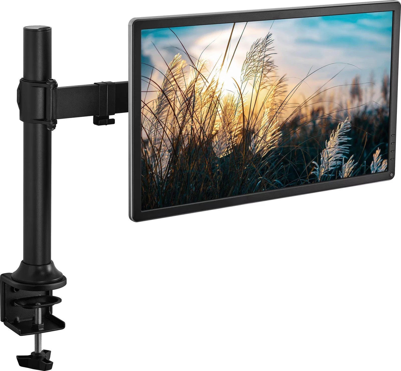 Insignia- Desktop Mount for Monitors up to 35Wide - Black