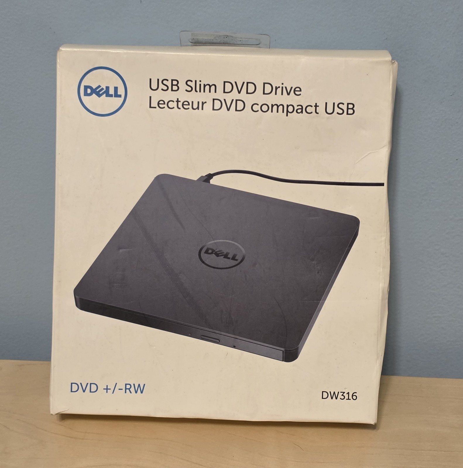 Dell DW316 USB Slim External DVD +/- RW CD Drive Burner (Brand New Sealed)