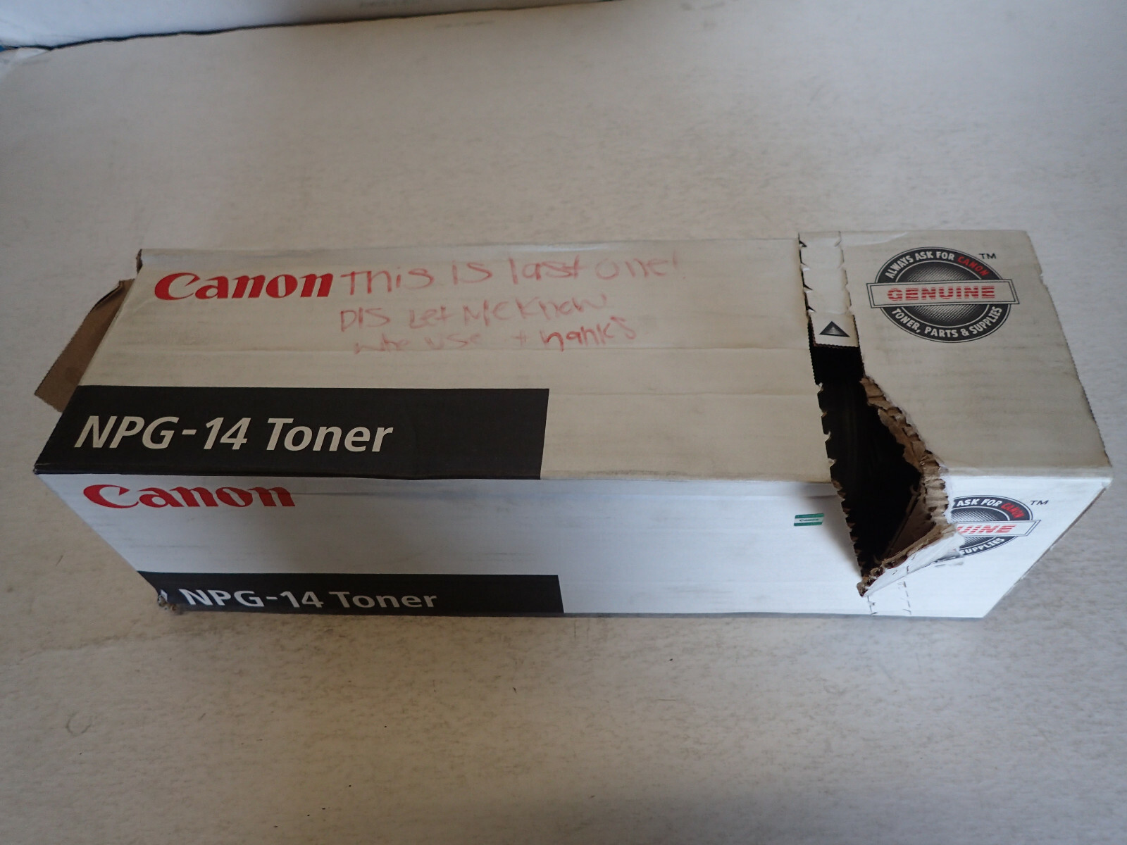 CANON NPG-14 (F42-1923-740)