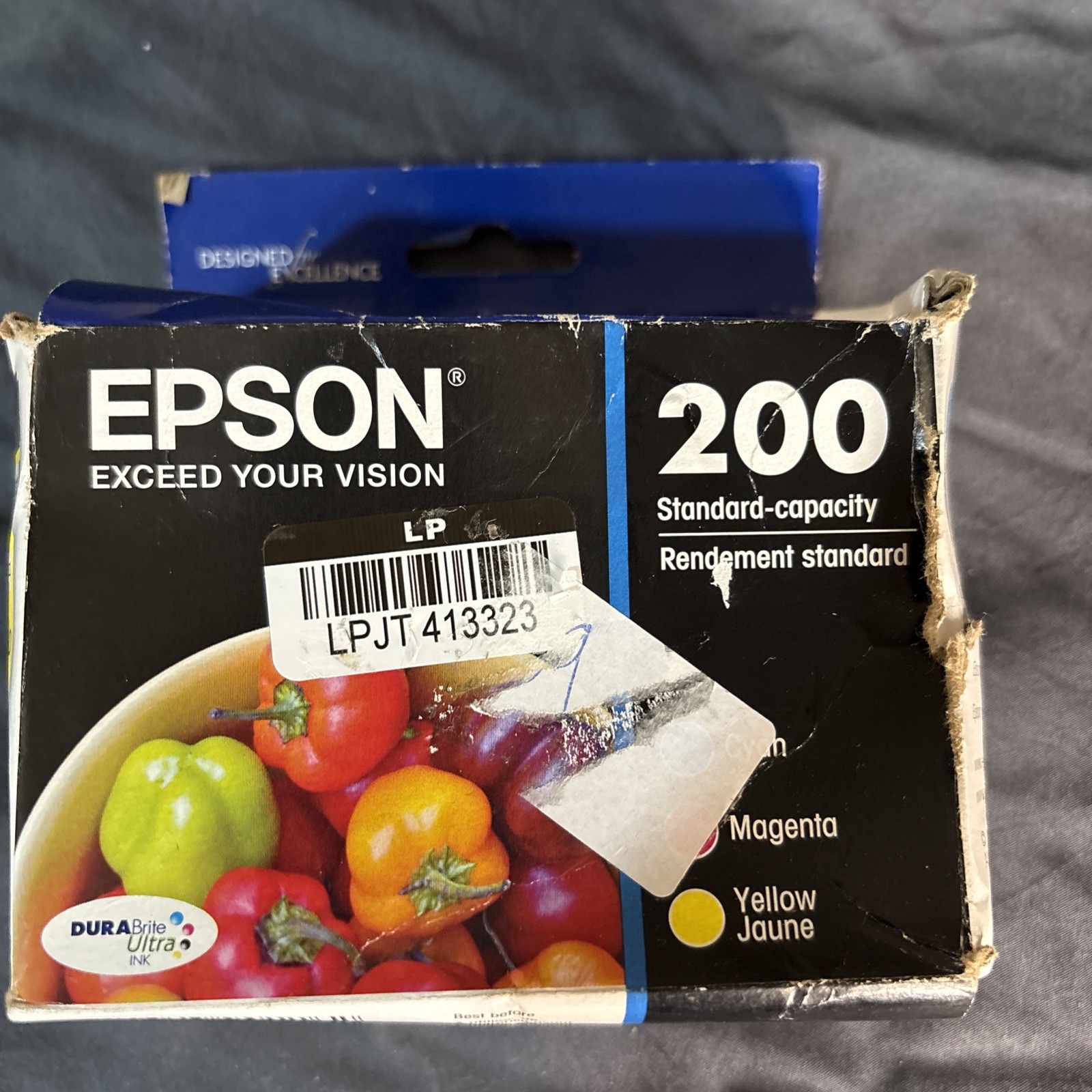 Epson 200 Color Ink Cartridges Combo Pack / Cyan Magenta Yellow - New (12/2023)