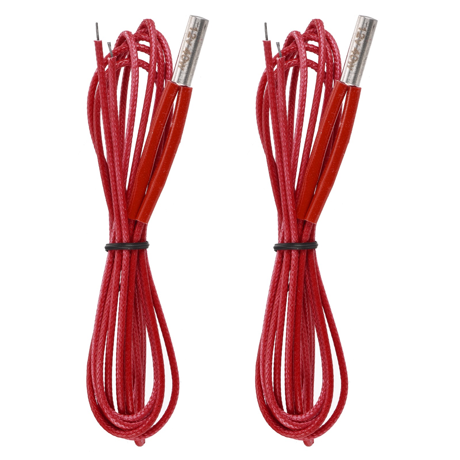 Ceramic Cartridge Heater, DC12V 40W Heater,Red 2 Pack