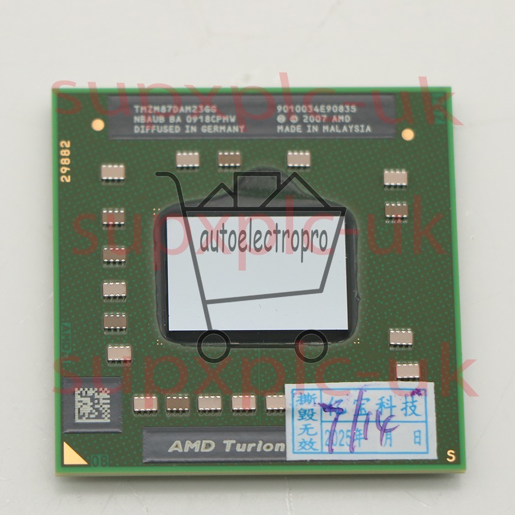 1PC AMD Turion X2 Ultra ZM-87 Processor 2.4 GHz TMZM87DAM23GG Socket S1 CPU 35W