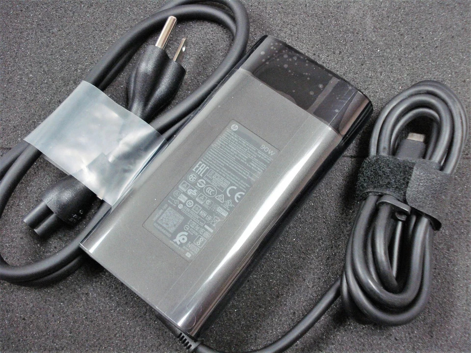 Genuine 90W HP USB C Type C Spectre x360 Adapter Charger 904144-850 904082-003