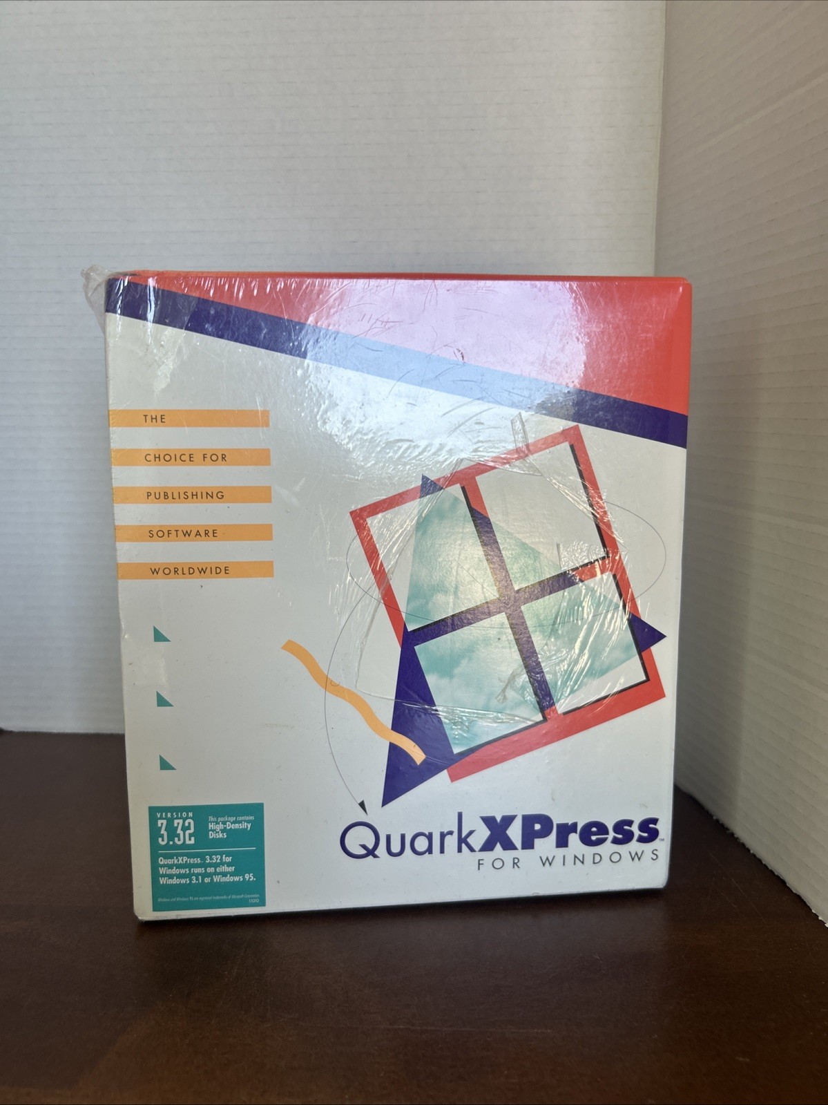 1990s Vintage QuarkXpress Computer Software Version 3.32 Windows Sealed NOS