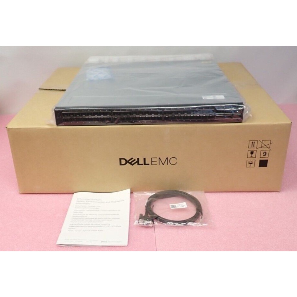 NEW Dell PowerSwitch S5148F-ON RA 48x 25Gb SFP28 6x 100Gb QSFP28 L3 Switch OPX