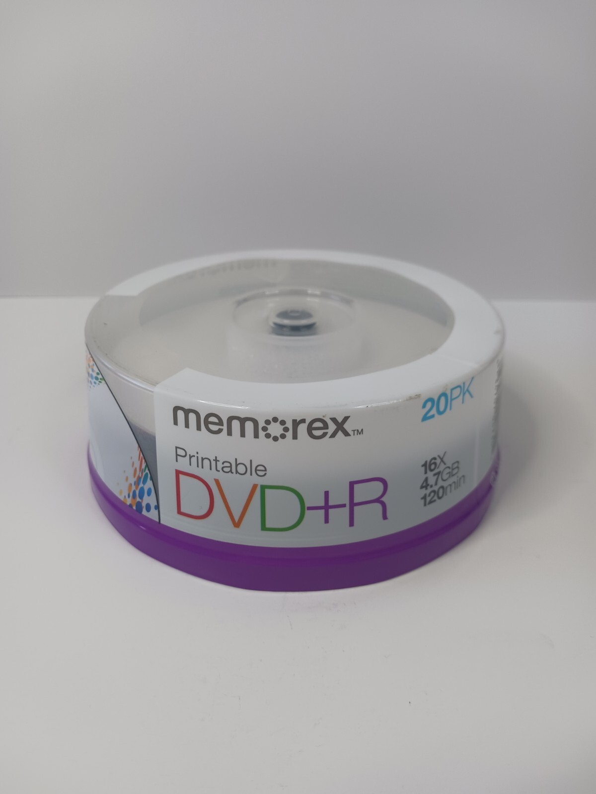 Memorex by Imation DVD+R 20-Packs 4.7GB 16x 120 Min Recordable New Sealed