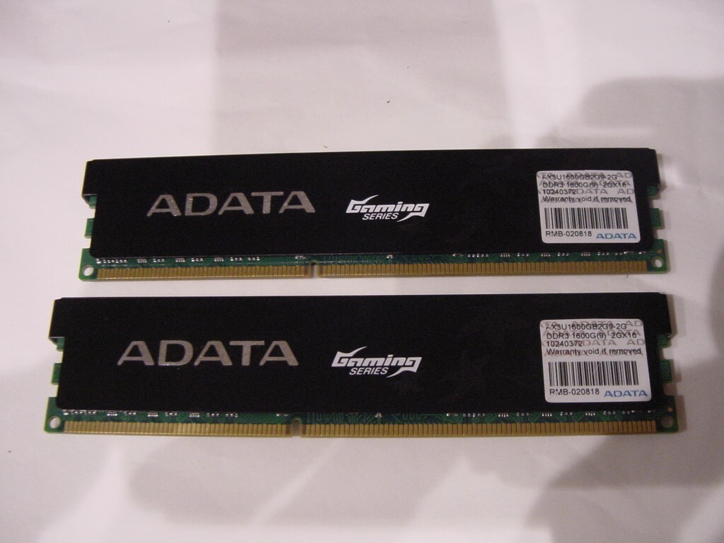 COMPUTER MEMORY - ADATA DDR3 1600G(9) 1.55V-1.75V AX3U1600GB2G9-2G