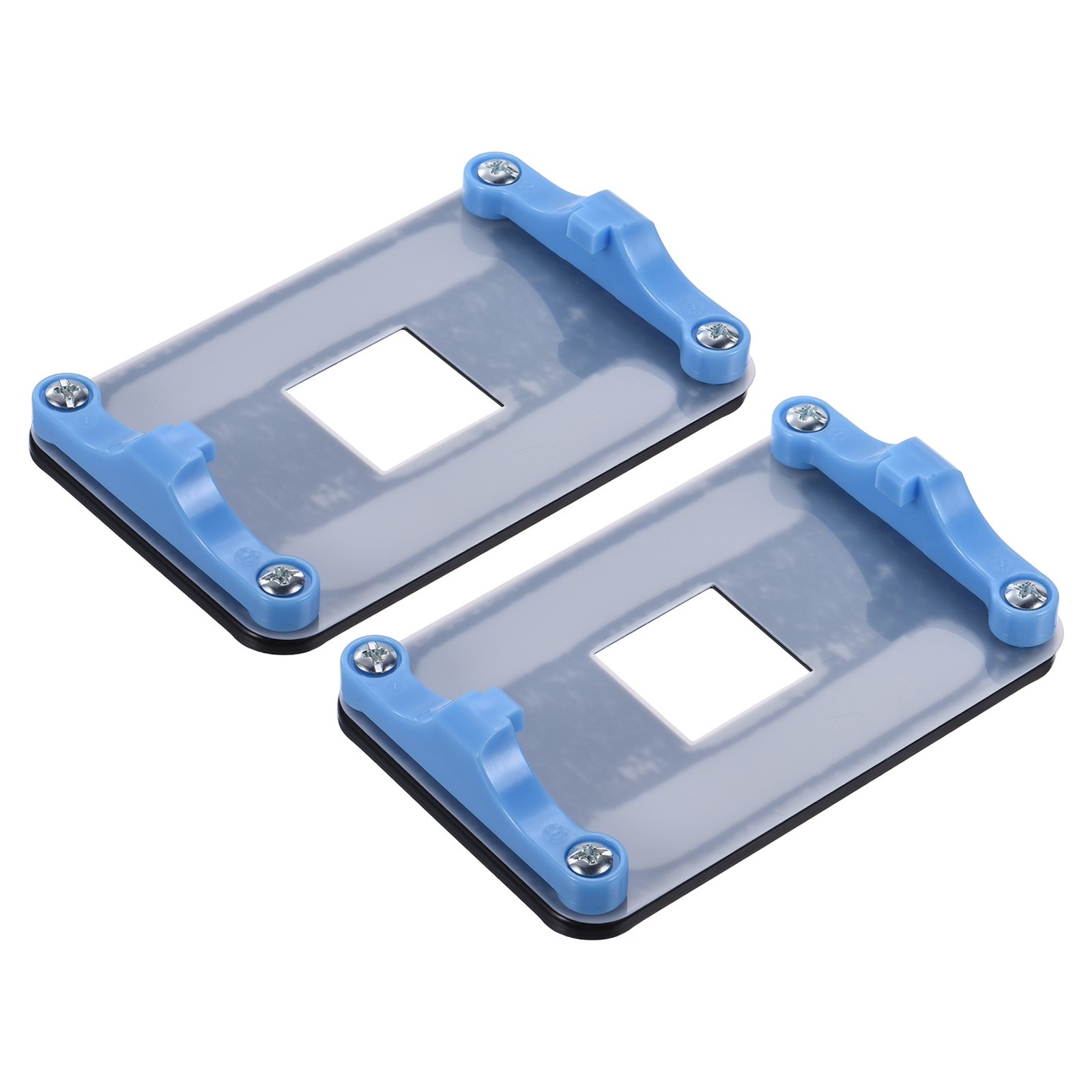 2Pcs AM5 Backplane CPU Cooling Bracket Heatsink Bracket Blue Black with 8 Screws