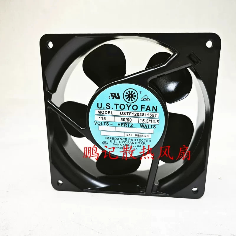 1PCS  U.S.TOYO Fan USTF120381155T AC115V 12038