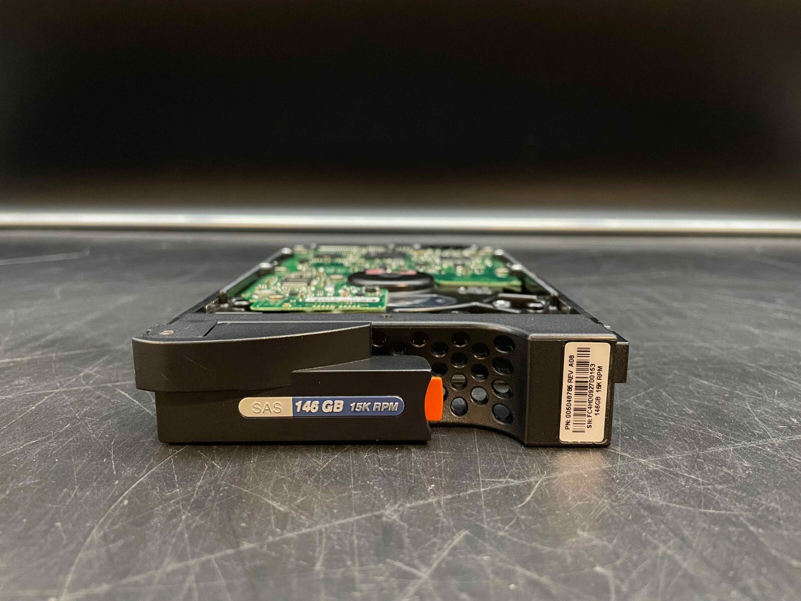 EMC 146GB 15k SAS HDD w/Caddy, 005048785, 118032559-A01