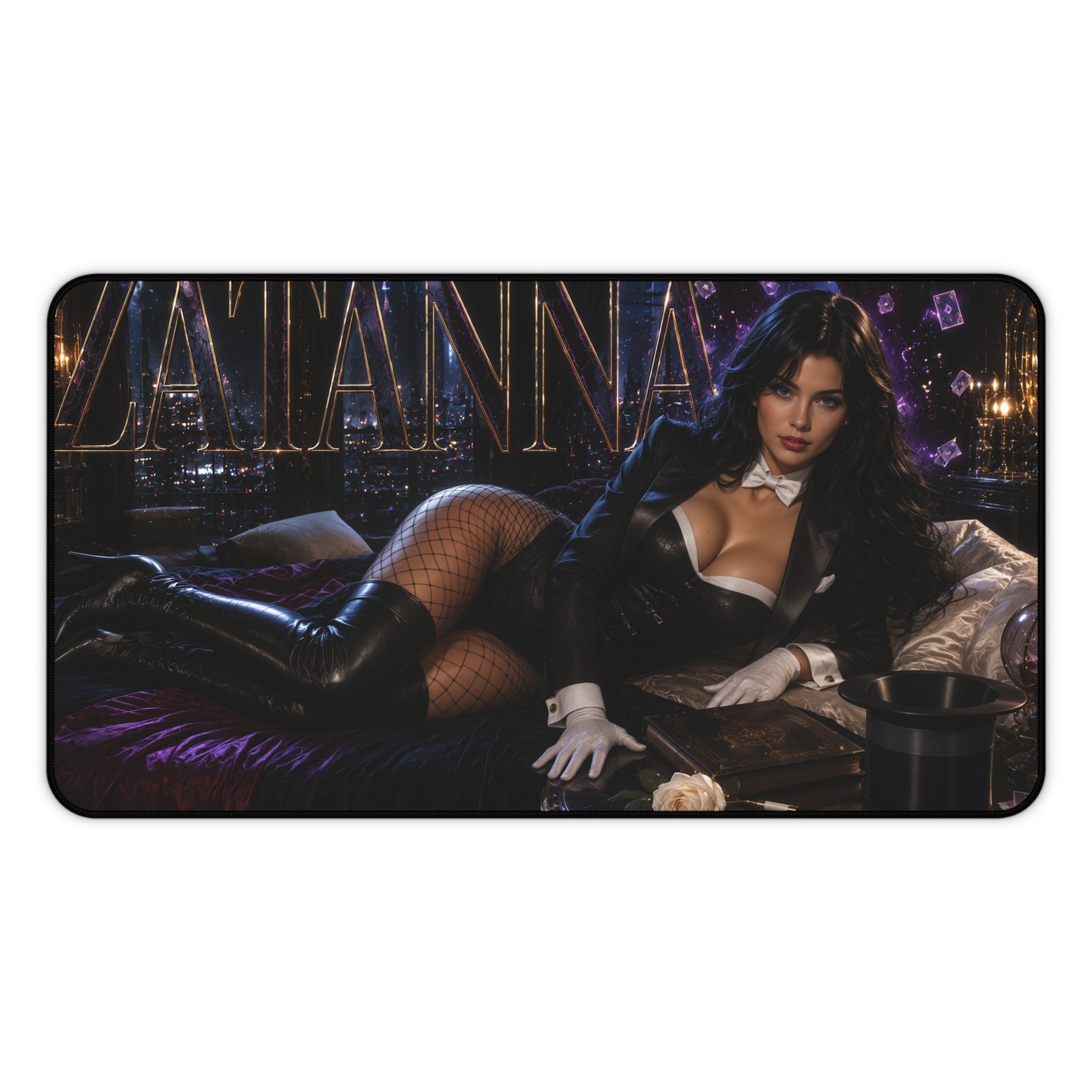 DC Comics Zatanna Mouse Pad, Extended Gaming Desk Mat, XXL Pad