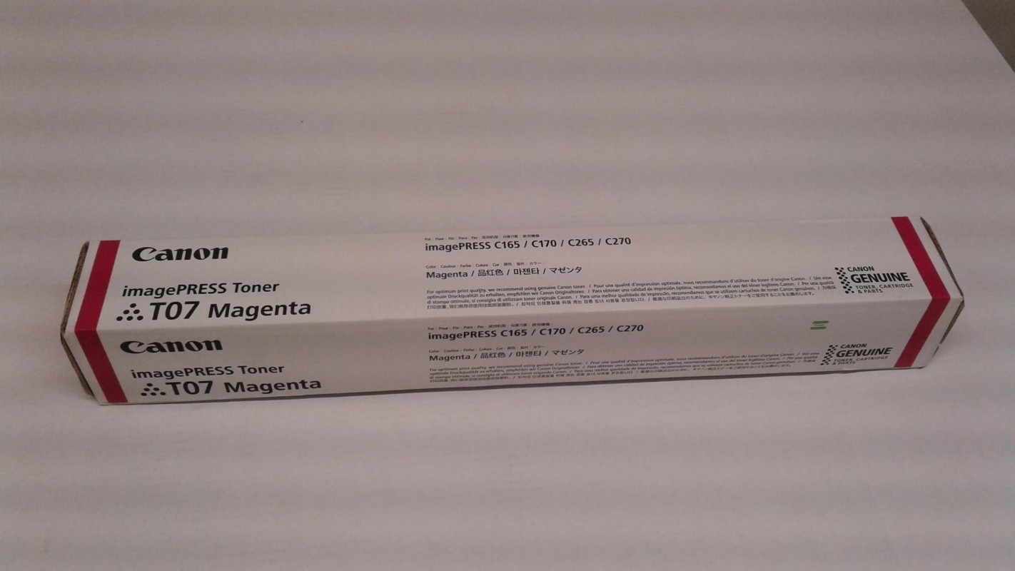 Canon 3643C001 Toner Ctg T07, Magenta for Canon imagePRESS Lite C265