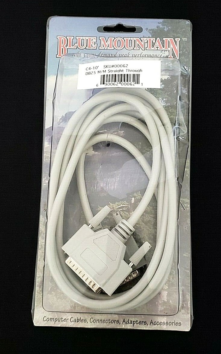 6' 25-Conductor DB25 M/M Extension Cable Straight-Through