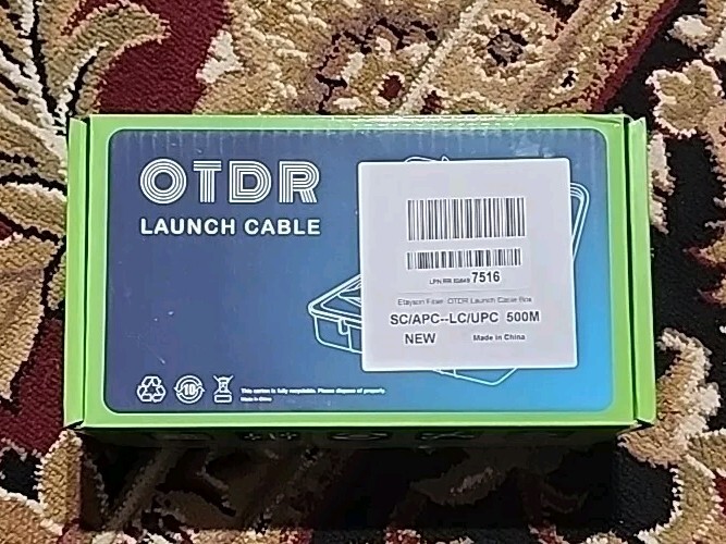 Etayson Fiber OTDR Launch Cable Box SCIAPC-LCIUPC 500M