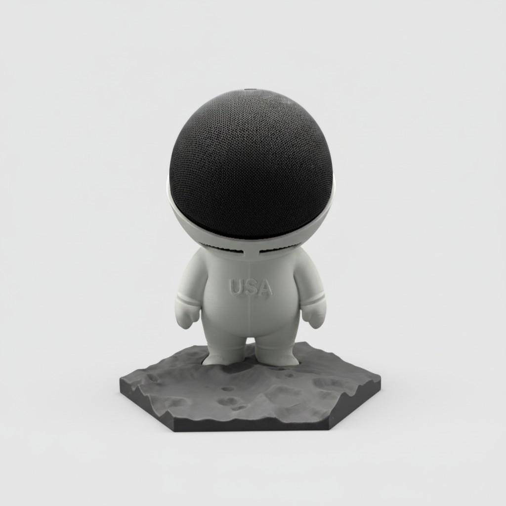 Table Stand Holder Compatible with  Alexa Echo Dot (4th and 5th gen) - Star Boy