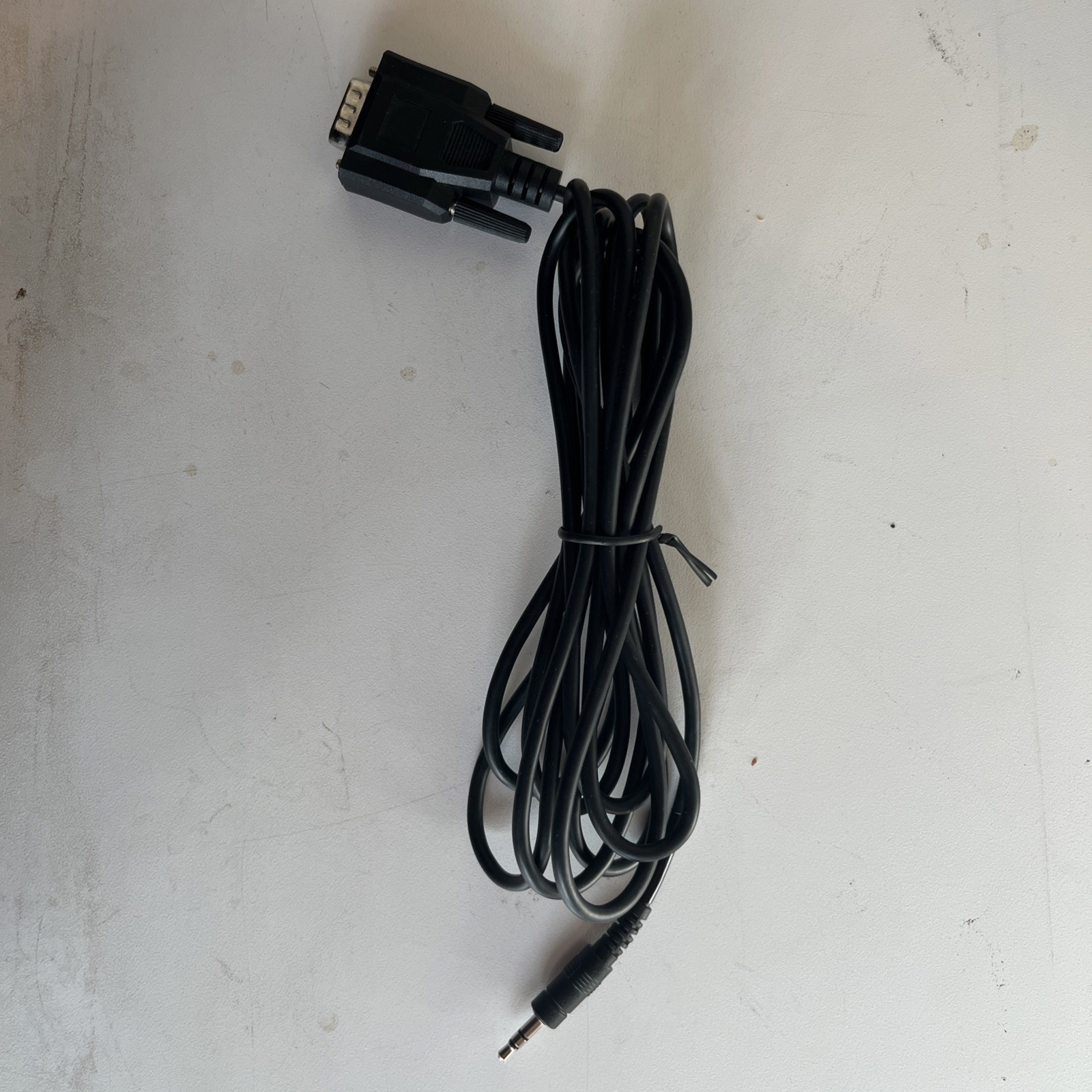 Male DB-9 to 3.5mm X Male Jack, 10 Feet Long cable