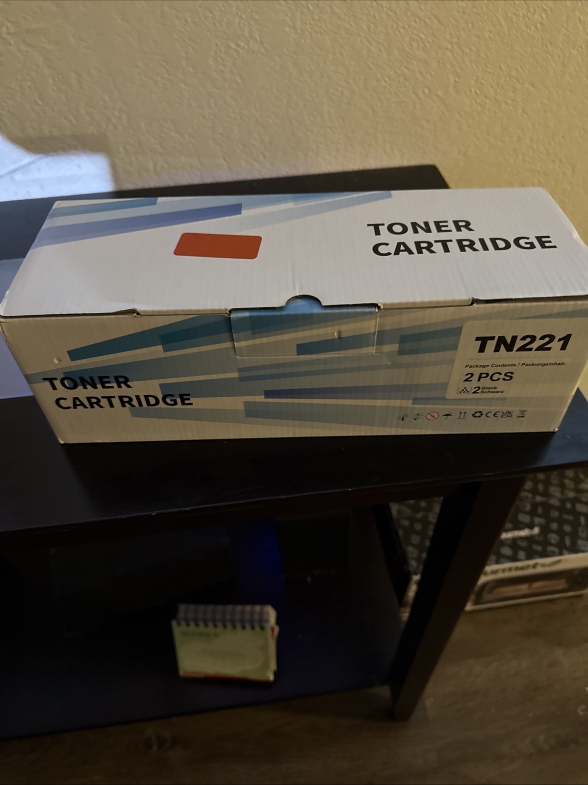 Ezink TN221 Black 2-Pack Premium Toner Cartridge Easy ink Easy print New Sealed 