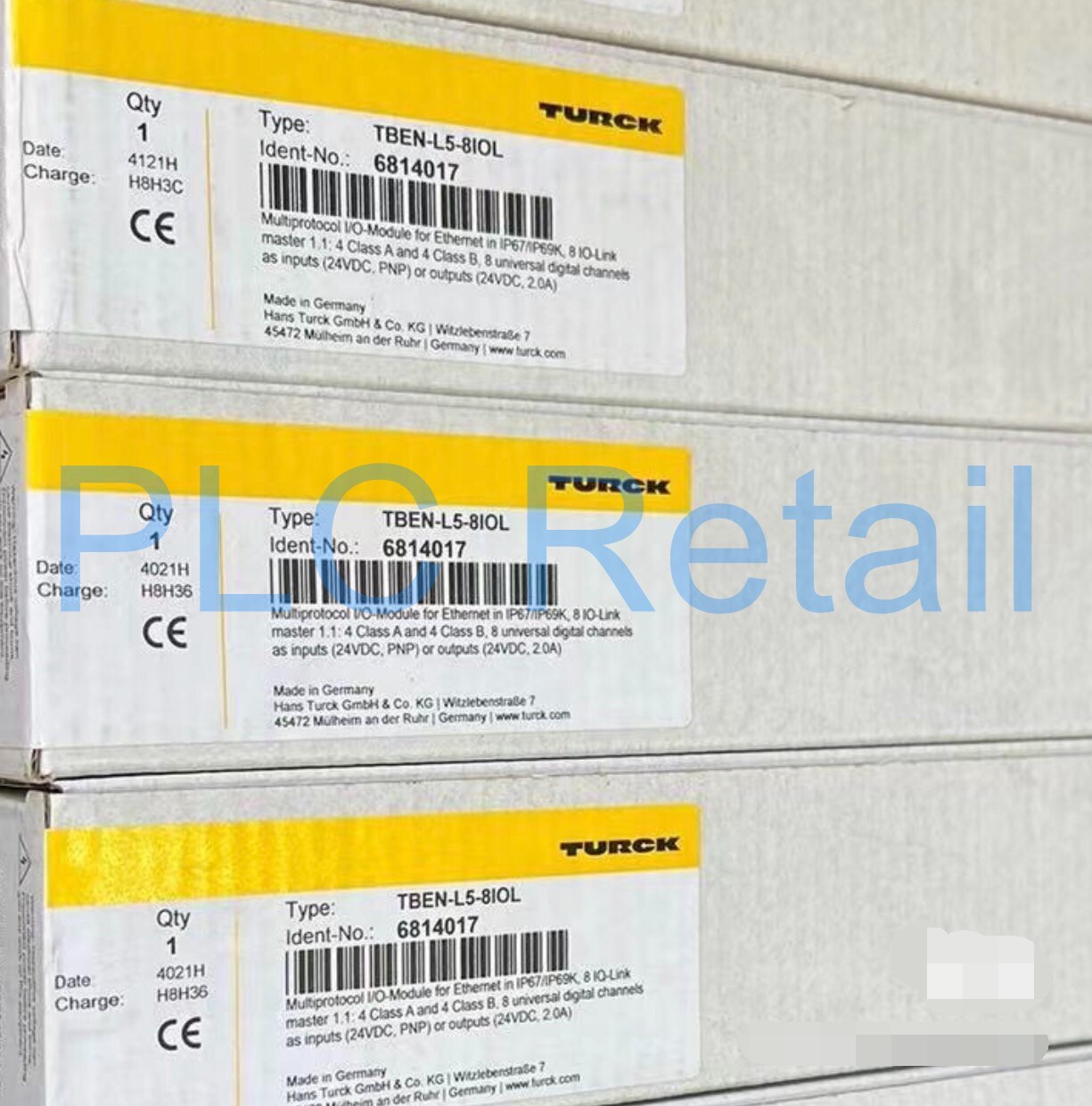 1pc NEW TURCK Proximity IO LINK bus module TBEN-L5-8IOL 6814017 Fast delivery