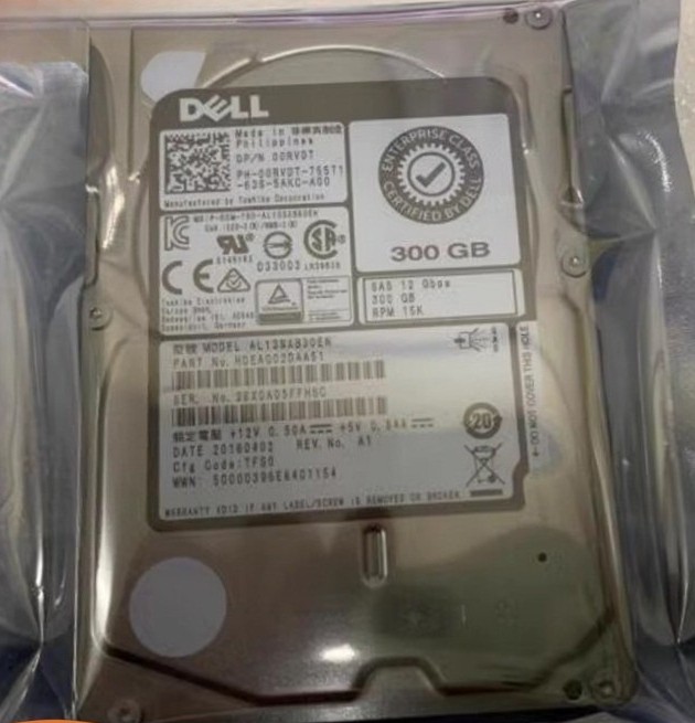 forDell 0RVDT 300GB 15K 2.5" SAS 12Gb Hard Drive AL13SXB30EN HD HDD HDEAG02DAA51