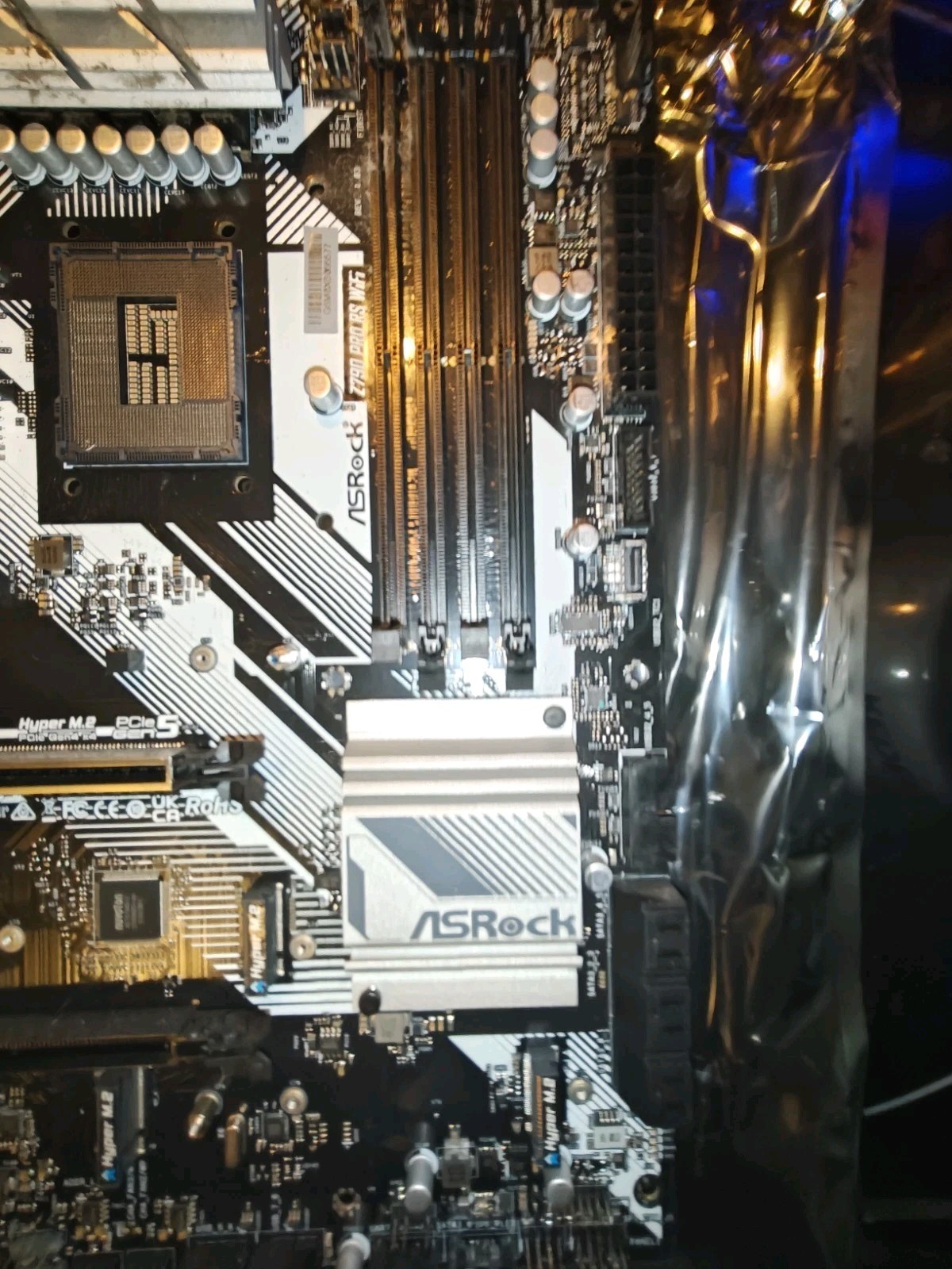 ASRock Z790 Pro RS WiFi ATX Intel LGA1700 DDR5 4-DIMM Motherboard