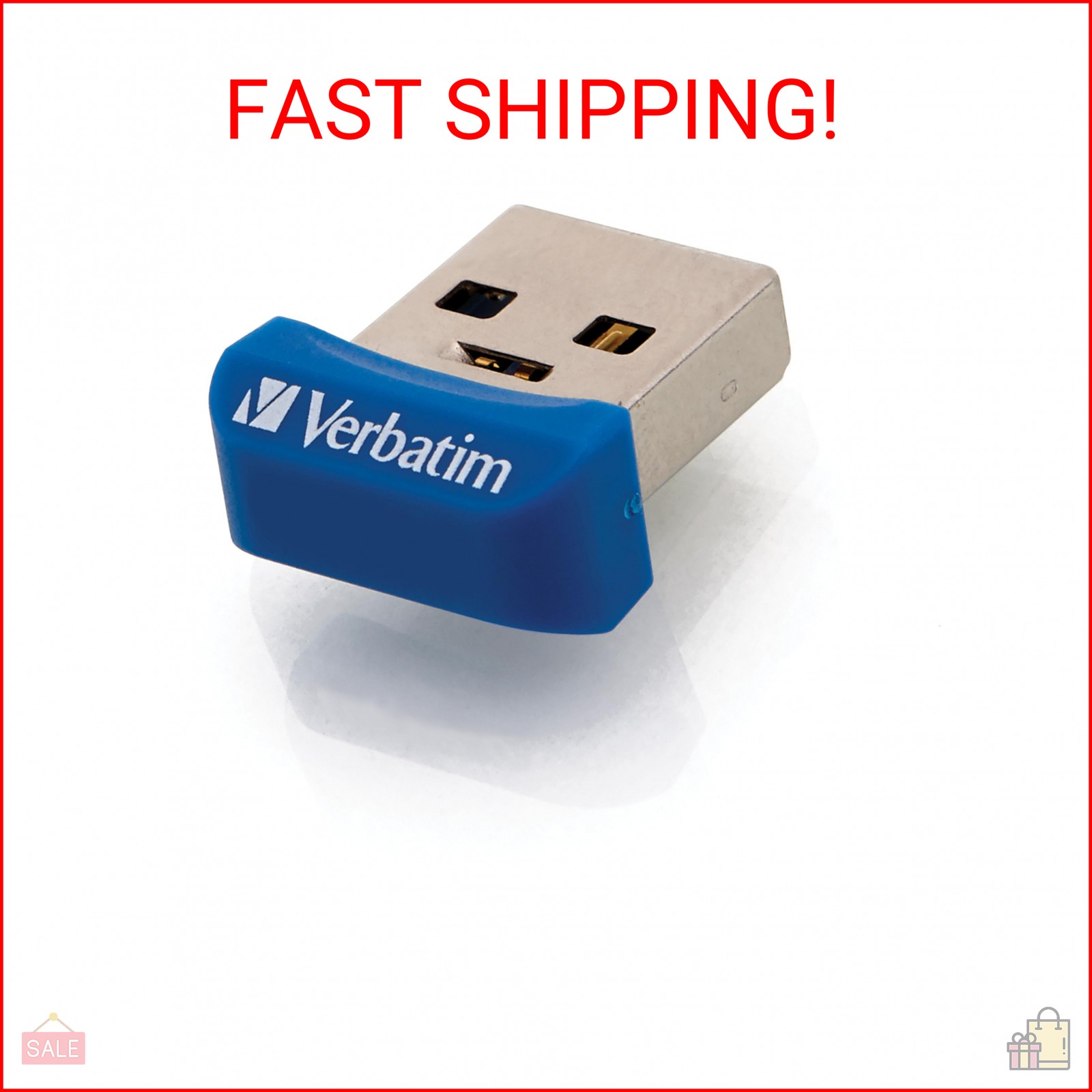Verbatim 16GB Store 'n' Stay Nano USB 3.2 Gen 1 Flash Drive Snag-Free Low Profil