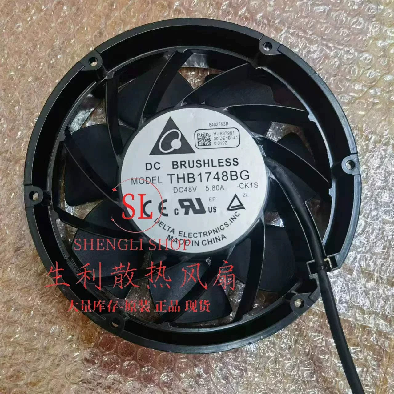 1PCS Delta THB1748BG-CK1S 48V 5.80A Schneider Inverter Fan