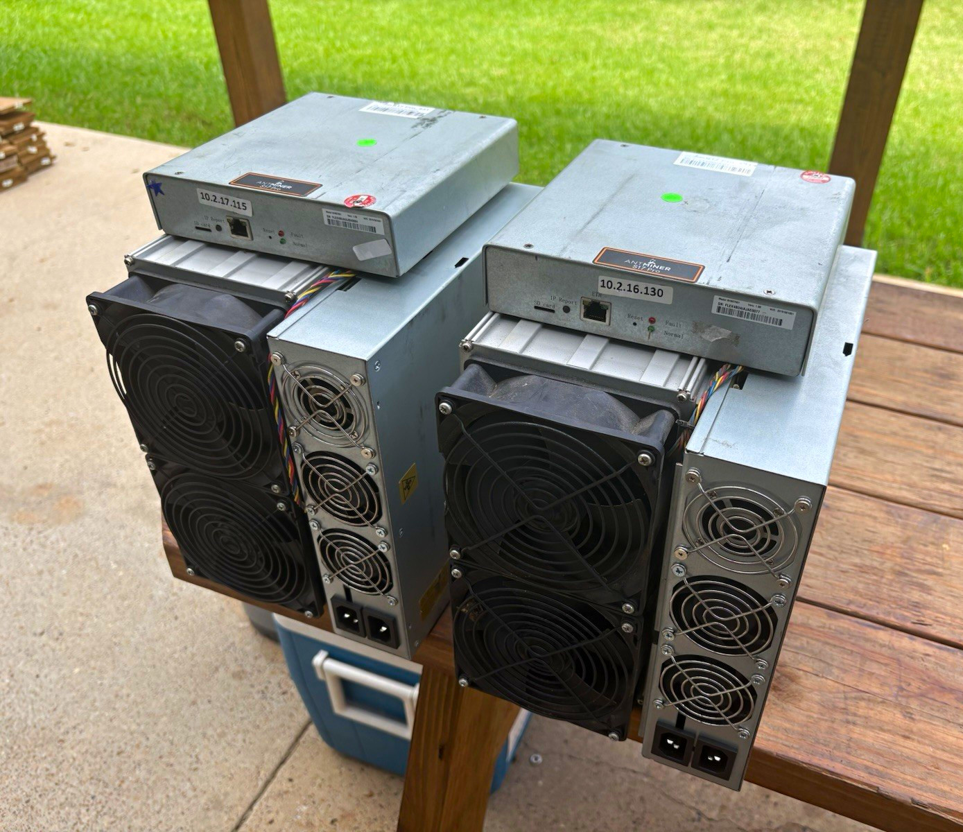 Antminer S17 PRO with upgraded Psu and vnish firmware sold individually *1 left
