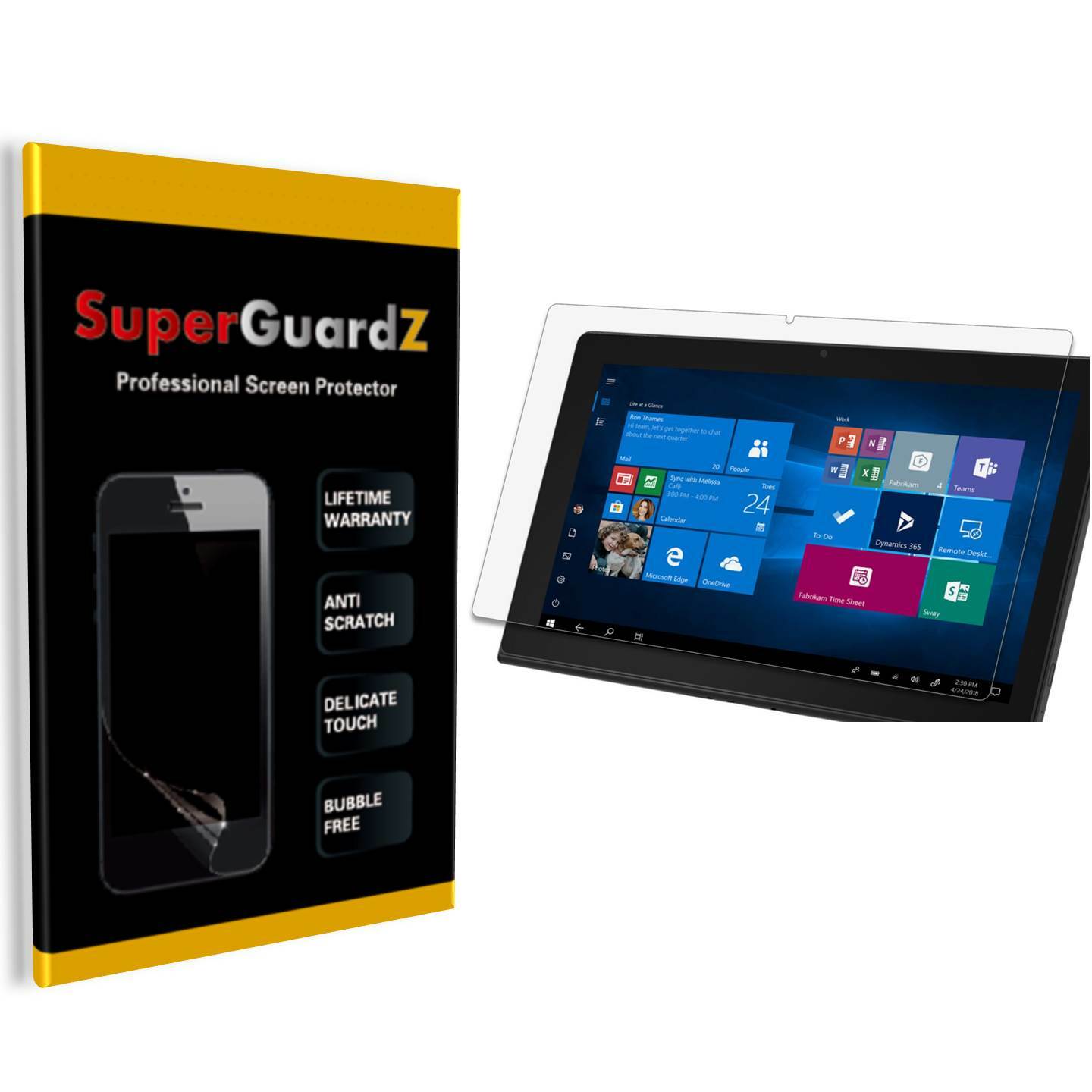 3X SuperGuardZ Anti-Glare Matte Screen Protector Guard For Onn 11.6 Tablet