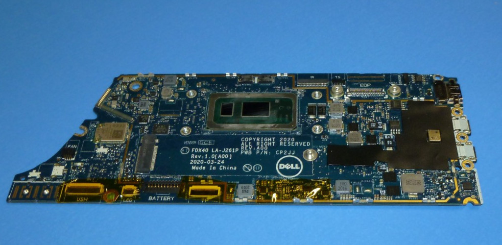 Dell Latitude 7310 Motherboard  i7-10610U 1.8GHz 16GB LA-J261P 0N7RN