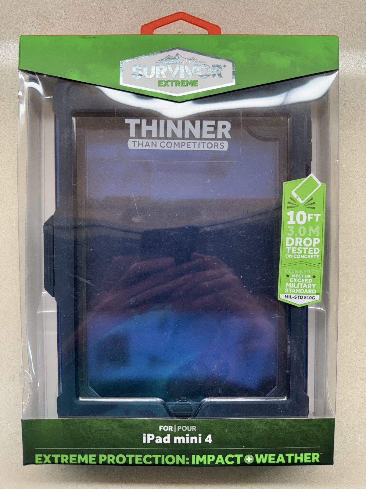 Griffin Survivor Extreme Case iPad Mini 4/5 (2019) with Stand - Dark Blue