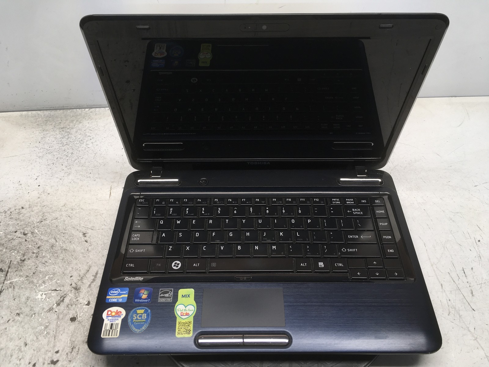 Toshiba Satellite L745-S4210 Intel i3-2310M 2.1GHz 1 GB NO HDD No Batt