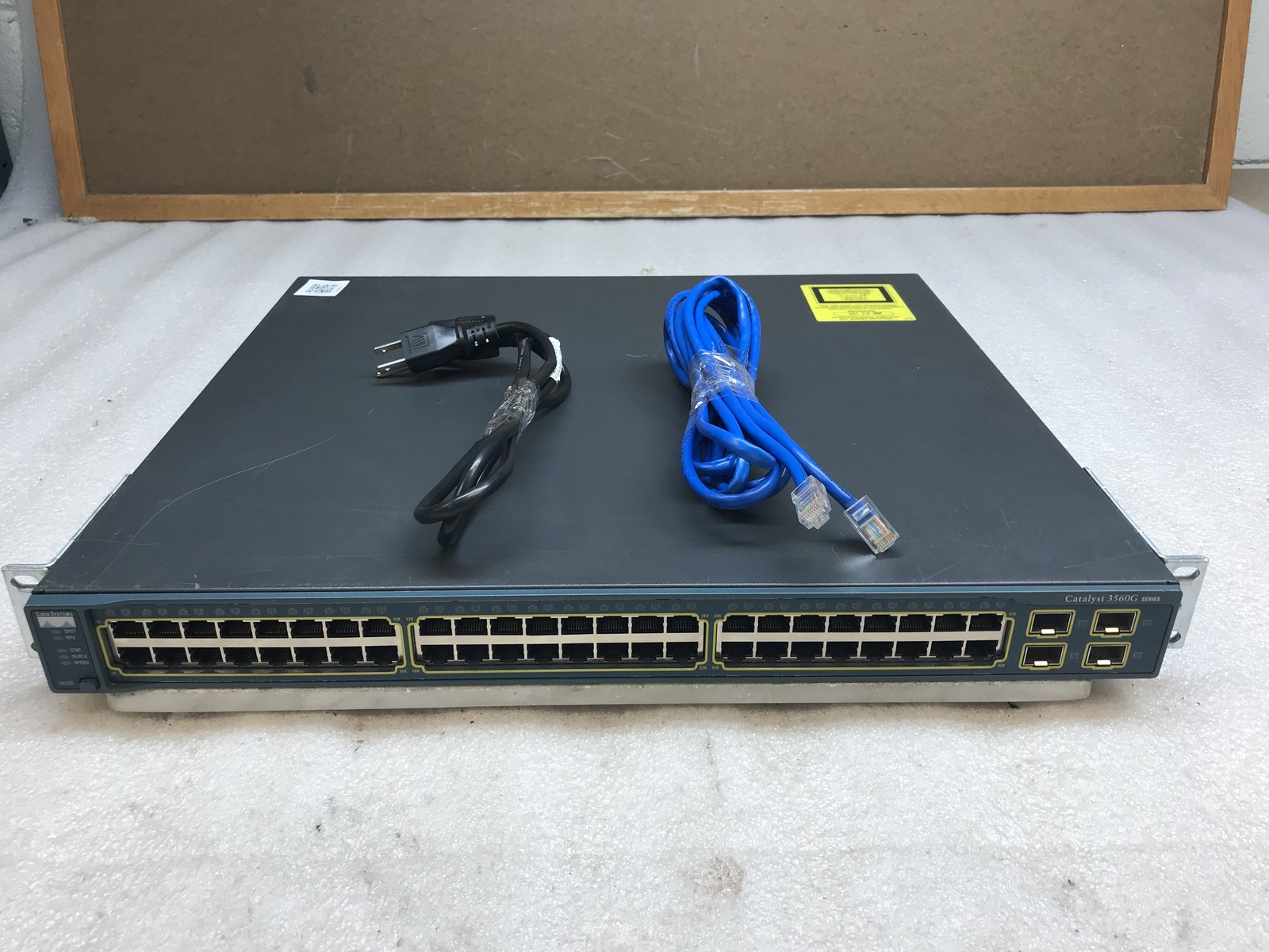 Cisco Catalyst WS-C3560G-48TS-S V03 48-Port Gigabit Managed Switch 4x SFP