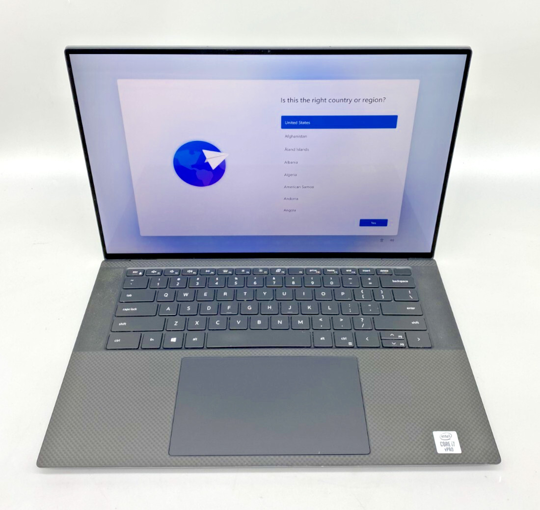 Dell Precision 5550 15.6" i7-10850H 2.71GHz 16GB DDR4 128GB SSD Gray Laptop Fair
