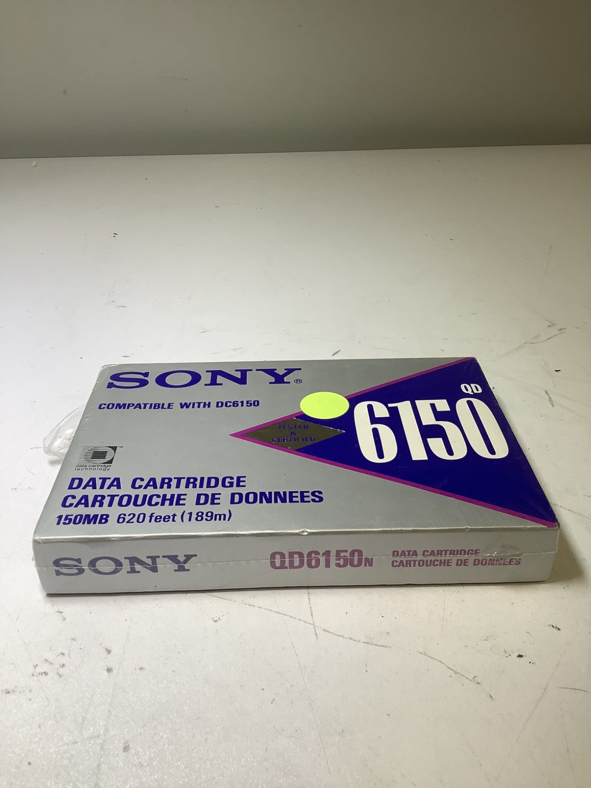Sony QD6150/QD6150N 150MB 620feet (189m) Data Cartridge G5B