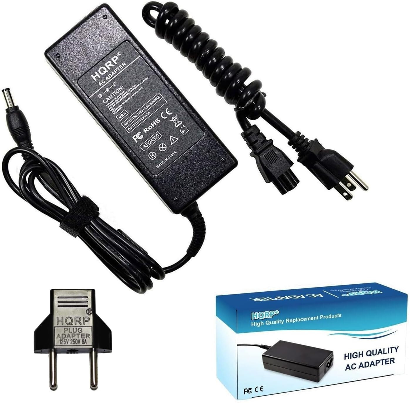 HQRP AC Power Adapter for Maxtor OneTouch IV HDD 500GB / 750GB / 1TB